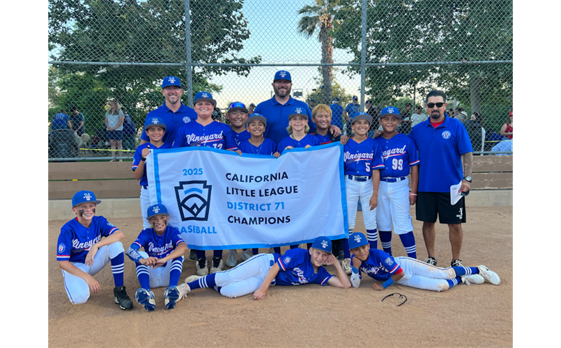 2025 12U All Stars District 71 Champions