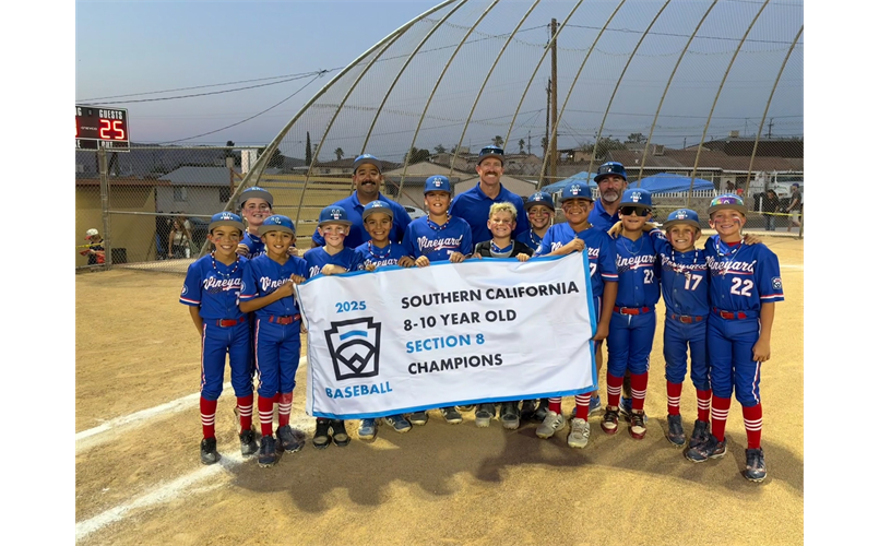 2025 8-10 Section 8 Champions